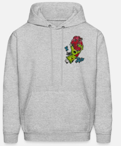 Hoodies main coeur