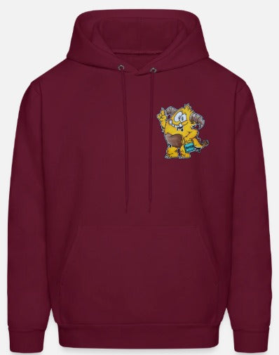 Hoodies Monstre jaune