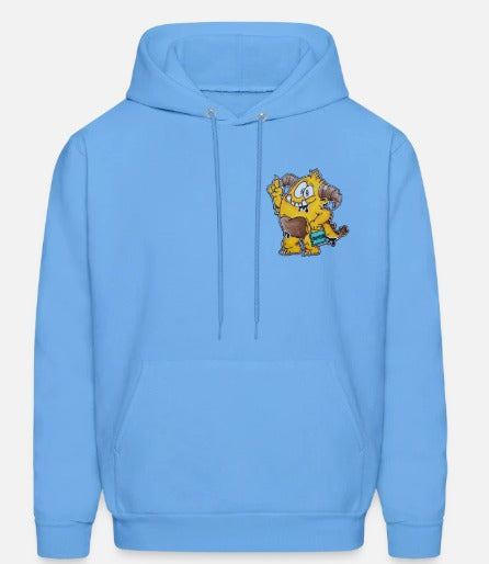 Hoodies enfant monstre jaune