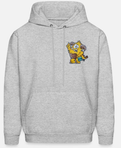 Hoodies Monstre jaune