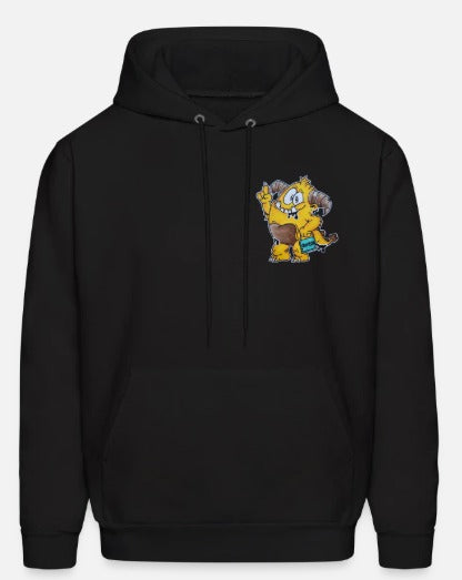 Hoodies Monstre jaune