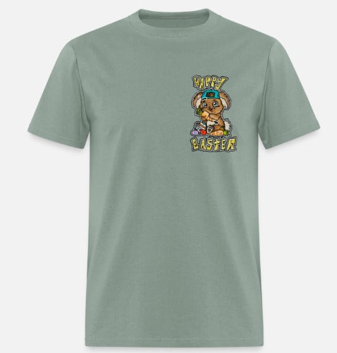 T-shirt happy easter enfant