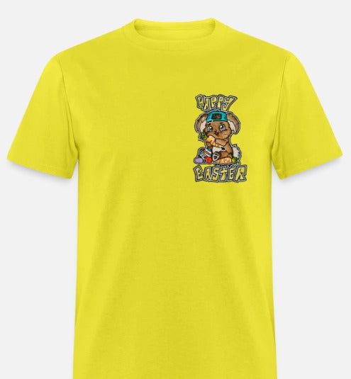 T-shirt happy easter enfant
