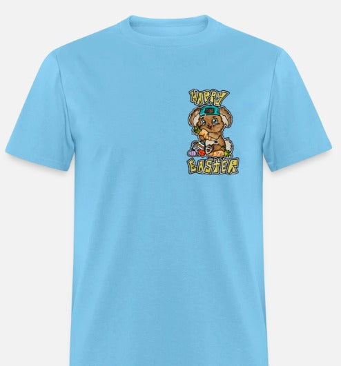 T-shirt happy easter enfant