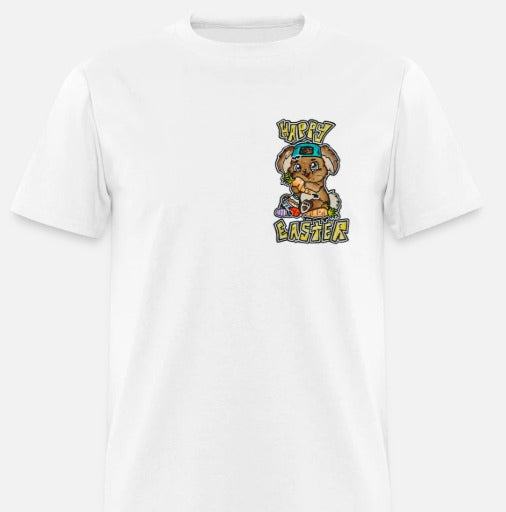 T-shirt happy easter enfant