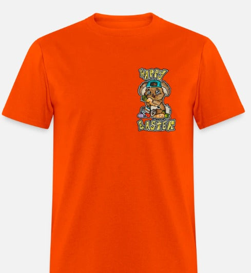 T-shirt happy easter enfant