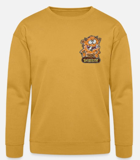 Crewneck enfant monstre orange