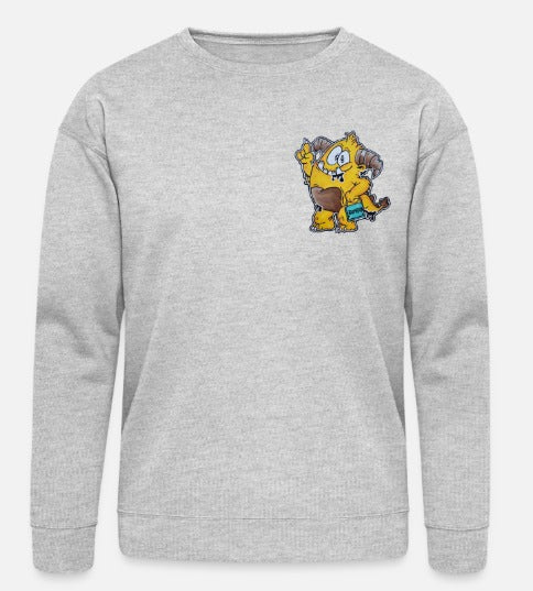 Crewneck enfant monstre jaune