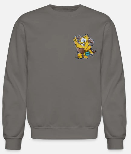 Crewneck enfant monstre jaune