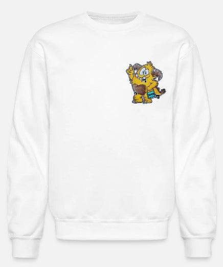 Crewneck enfant monstre jaune