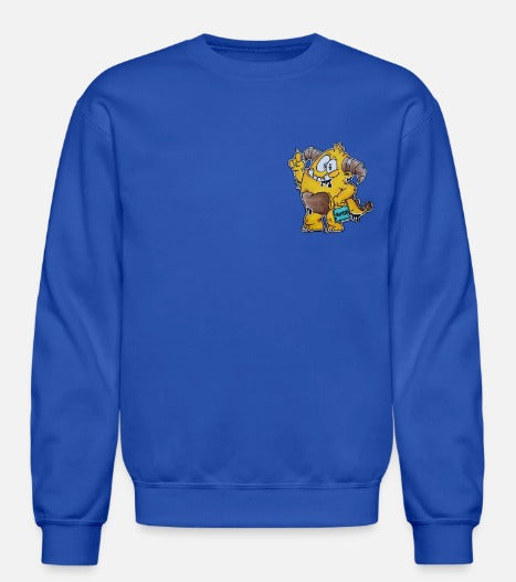 Crewneck enfant monstre jaune