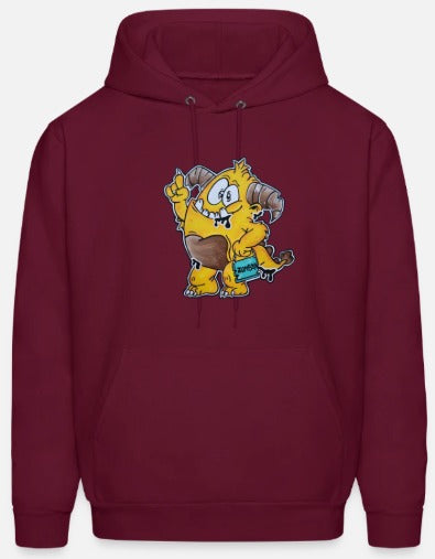 Hoodies Monstre jaune