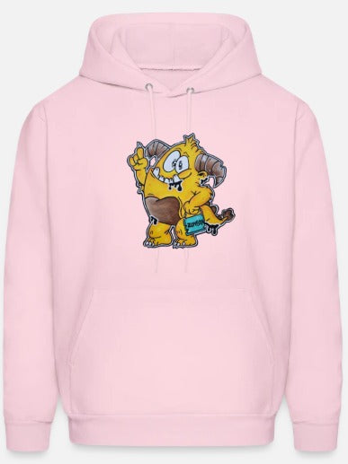 Hoodies Monstre jaune