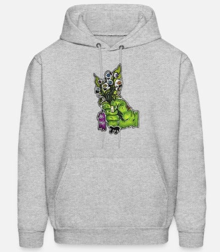 Hoodies enfant Main zombie bouquet fleur