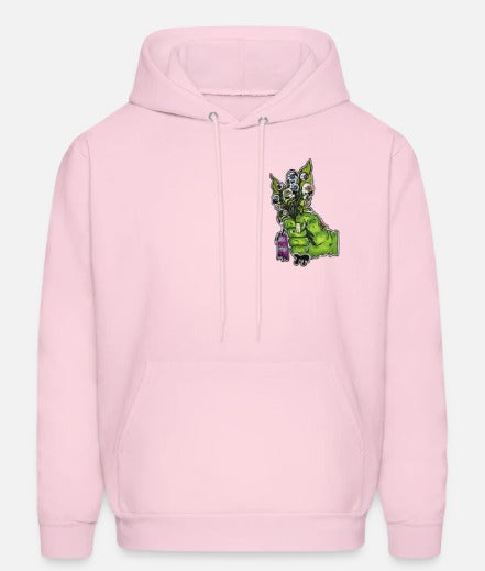 Hoodies enfant Main zombie  bouquet fleur