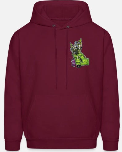 Hoodies enfant Main zombie  bouquet fleur