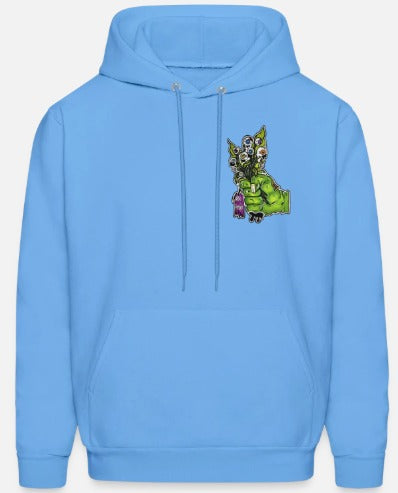 Hoodies enfant Main zombie  bouquet fleur