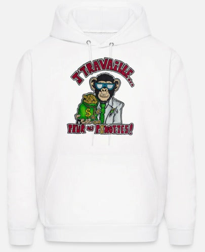 Hoodies enfant J'travaille pour des peanuts