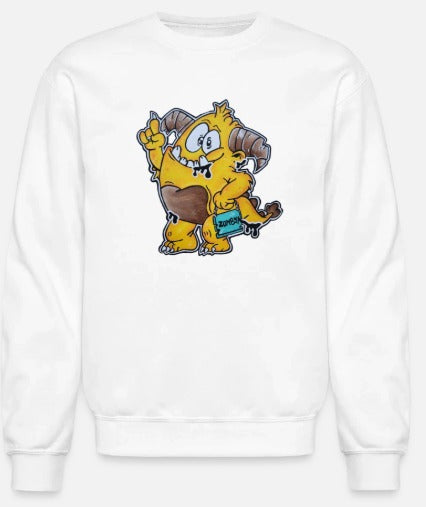 Crewneck Monstre jaune