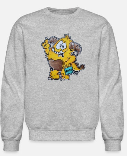 Crewneck Monstre jaune