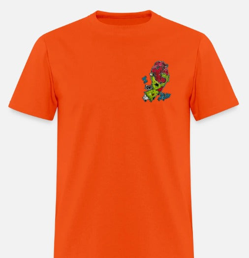 T-shirt Main de zombie coeur I love you