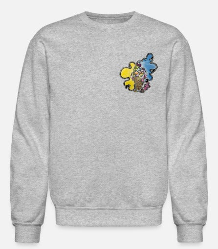 Crewneck Cornet avec design