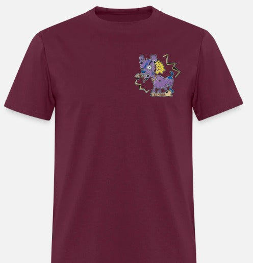 T-shirt Chien zombie