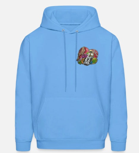 Hoodies cœur grenade