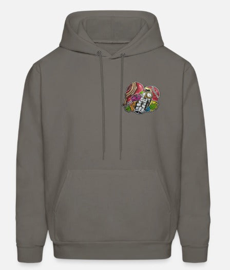 Hoodies cœur grenade