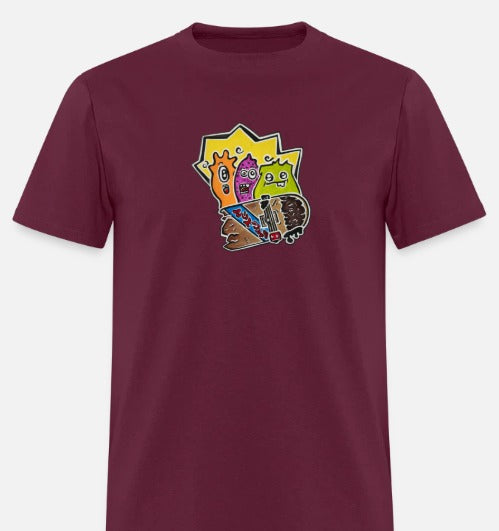 T-shirt enfant Monstre good vibes