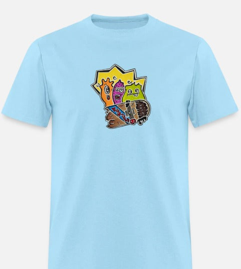 T-shirt enfant Monstre good vibes