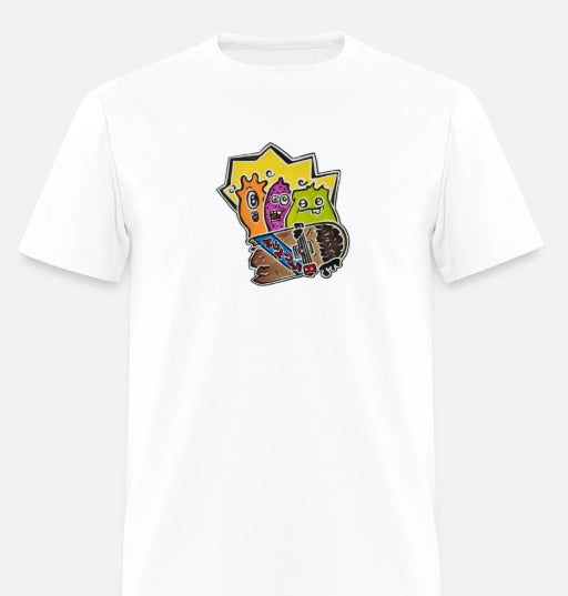 T-shirt enfant Monstre good vibes