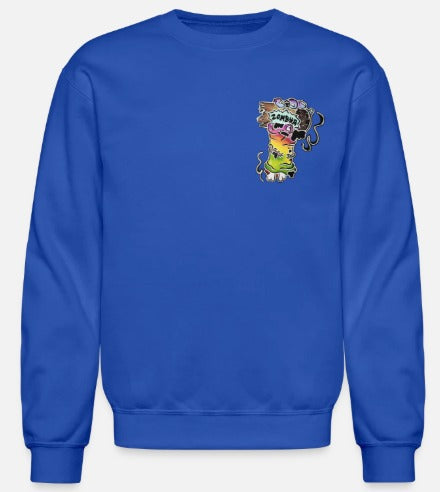 Crewneck Main  zombie multicolore