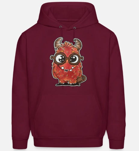 Hoodies  enfant monstre rouge