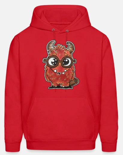 Hoodies  enfant monstre rouge