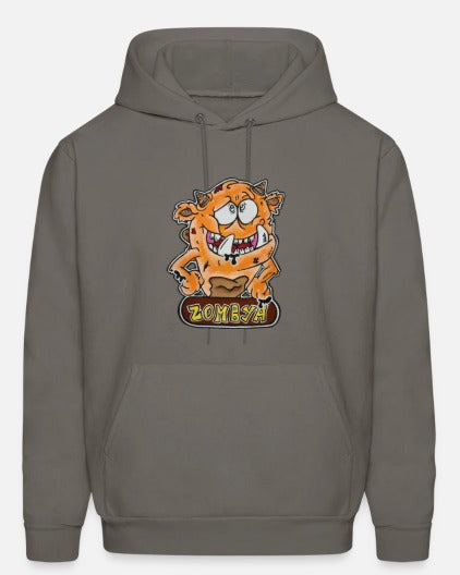 Hoodies enfant monstre orange