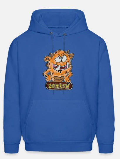 Hoodies enfant monstre orange