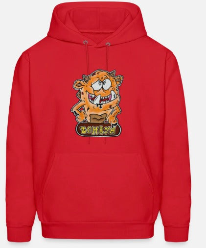 Hoodies enfant monstre orange