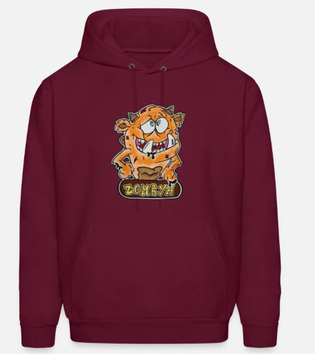 Hoodies enfant monstre orange