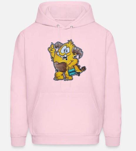 Hoodies enfant monstre jaune