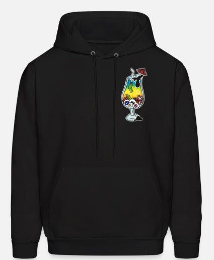 Hoodies verre cocktail