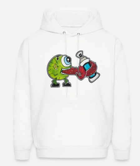 Hoodies monstre oeil vert