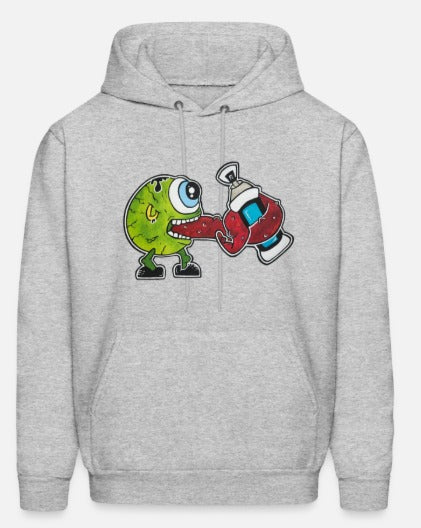 Hoodies monstre oeil vert