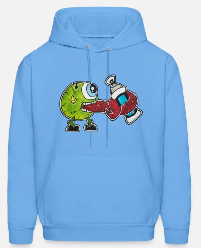 Hoodies monstre oeil vert