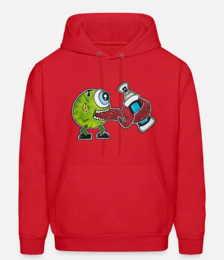 Hoodies monstre oeil vert
