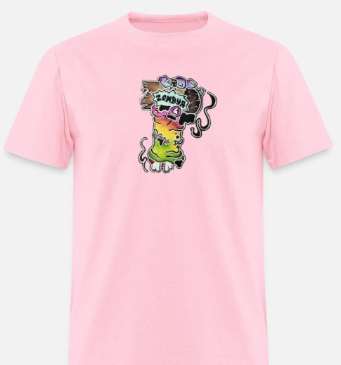 T-shirt Main zombie multicolore
