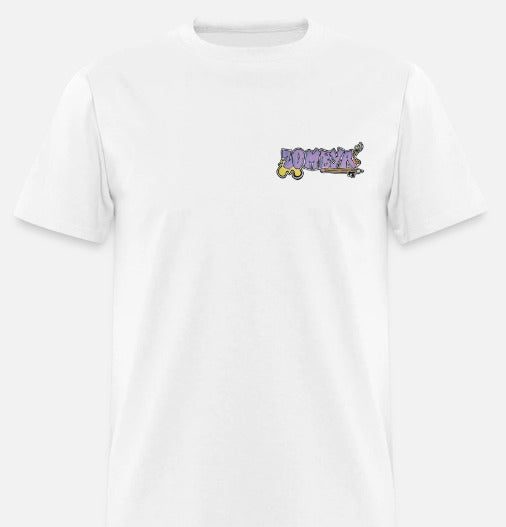 T-shirt youth zombya design pinceaux