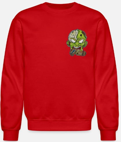Crewneck enfant Zombie mange skate