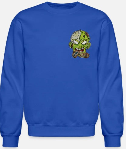 Crewneck enfant Zombie mange skate