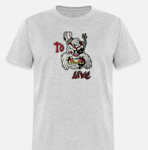 T-shirt pour les tout-petits lapin design to live